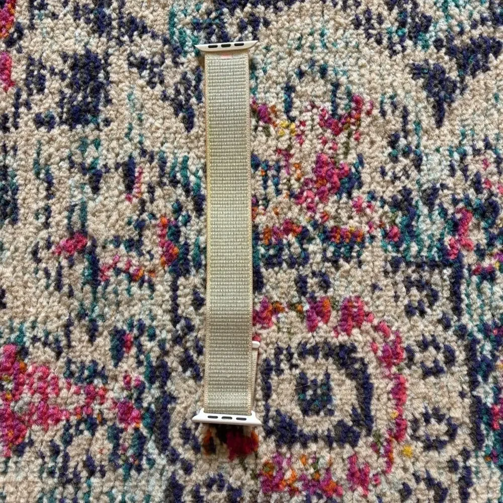 Apple Watch Nike Sport Loop Band 44mm Summit White Breathable